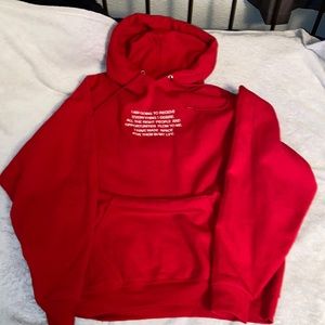 We’re Not Really Strangers Hoodie - Size XL